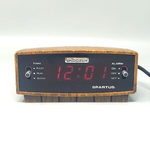 Vintage Spartus Alarm Clock